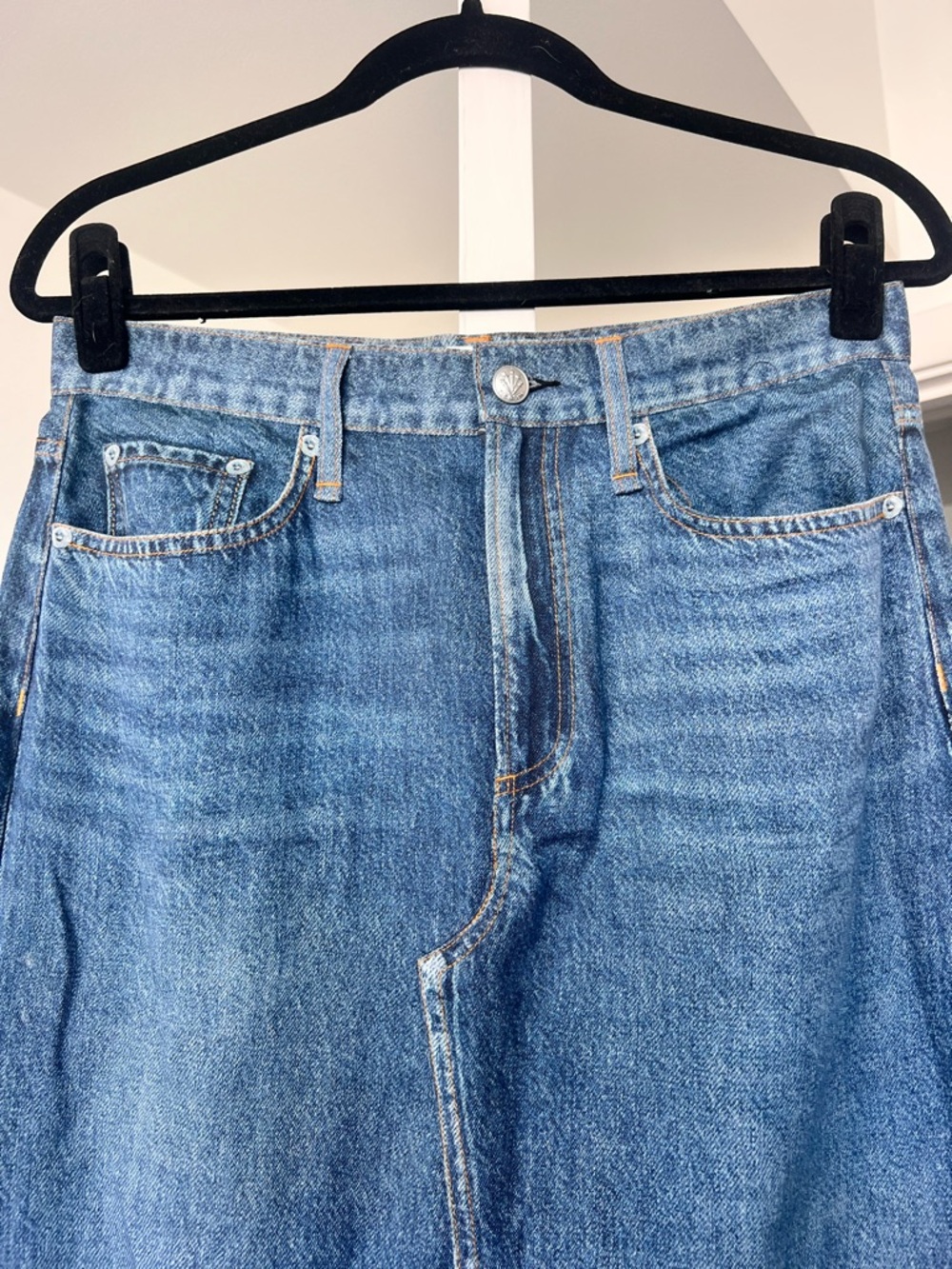 Rag & Bone Liquid Miramar Clara Midi Skirt- Size 26- Like New - Picture 9 of 15